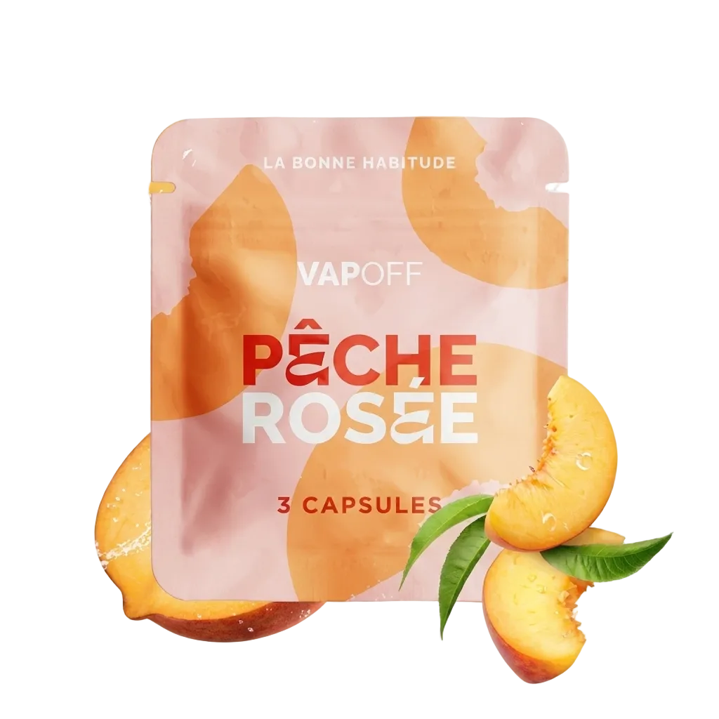 VapOff pêche rosée